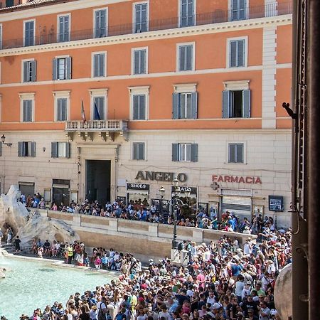 ローマLa Finestra Su Fontana Di Trevi - Charming Viewアパートメント エクステリア 写真